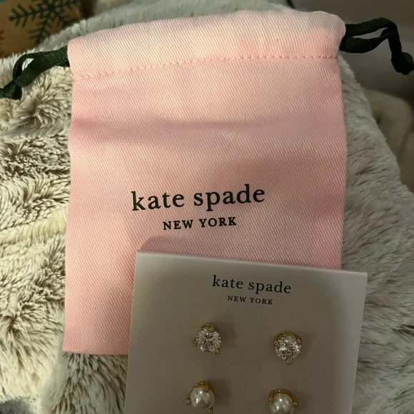 Kate Spade rise and shine stud earrings - Picture 3 of 6